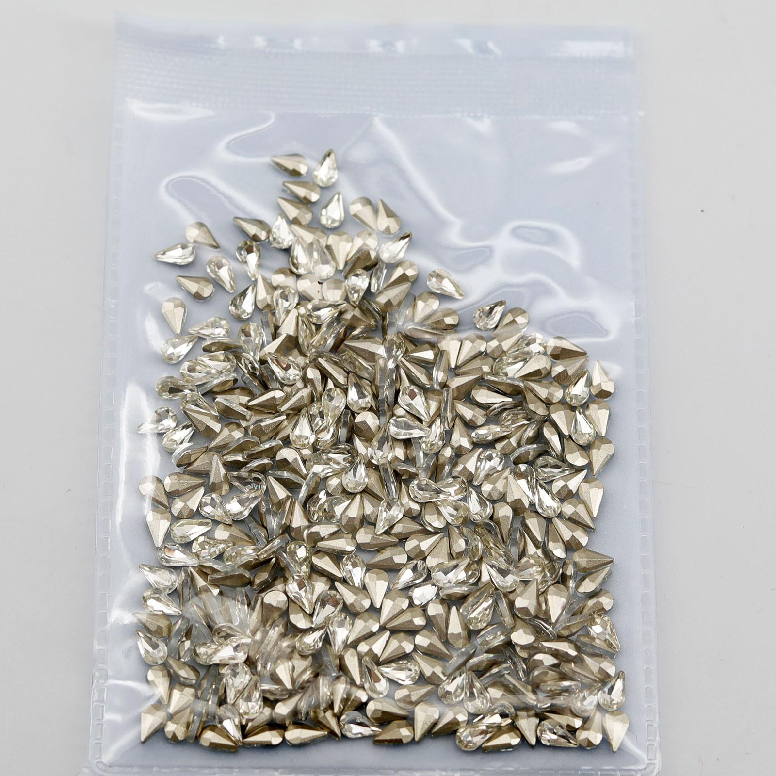 

Целая упаковка из 360 белых заостренных нижних бриллиантов, размер «Водяная капля любви», прозрачные бриллианты, украшения для нейл-арта, смешанная партия