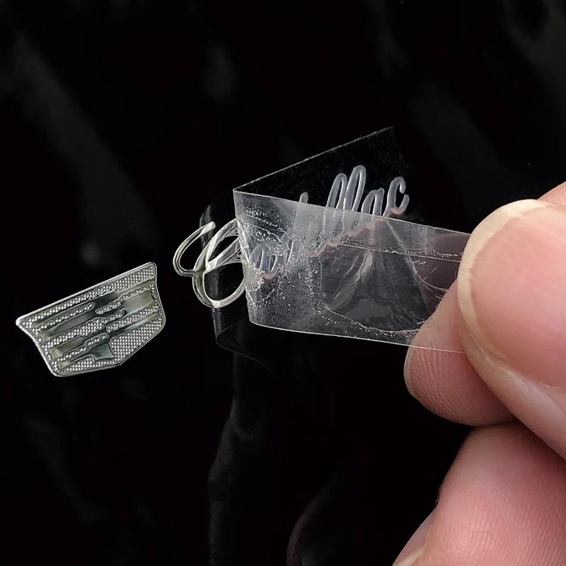 Small Metal Stickers Car Emblem Wiper Window Decals for Cadillac ATS BLS CT4 CT5 CT6 CTS ESCALADE EXT SLR SLS XLR XT4 XT6 XTS