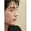 Denmark Brand Polygon Rimless Glasses Frame Men Women 2128 Fashion Frameless Oversize Eyeglasses Pure Titanium Ultralight Gafas