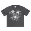 Punk Lyrisch Print T-Shirts Oversized Hip Hop Herren Streetwear Kleidung Harajuku Gothic Sommer Oberteile Kurzarm Baumwoll T-Shirts Y2K