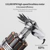 Hair Dryer High-Speed Hairdryer Hot Cold Wind Air Brush Strong Power Dryer Salon Tool 1600W Quick Drying Professional Hair Dryer