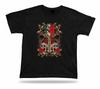Tshirt Tee Shirt Birthday Gift Idea Peace Skull Cross Gothic Rose Emblam Horror