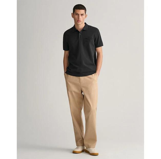Gant Reg Tonal Shield Rugger поло с короткими рукавами