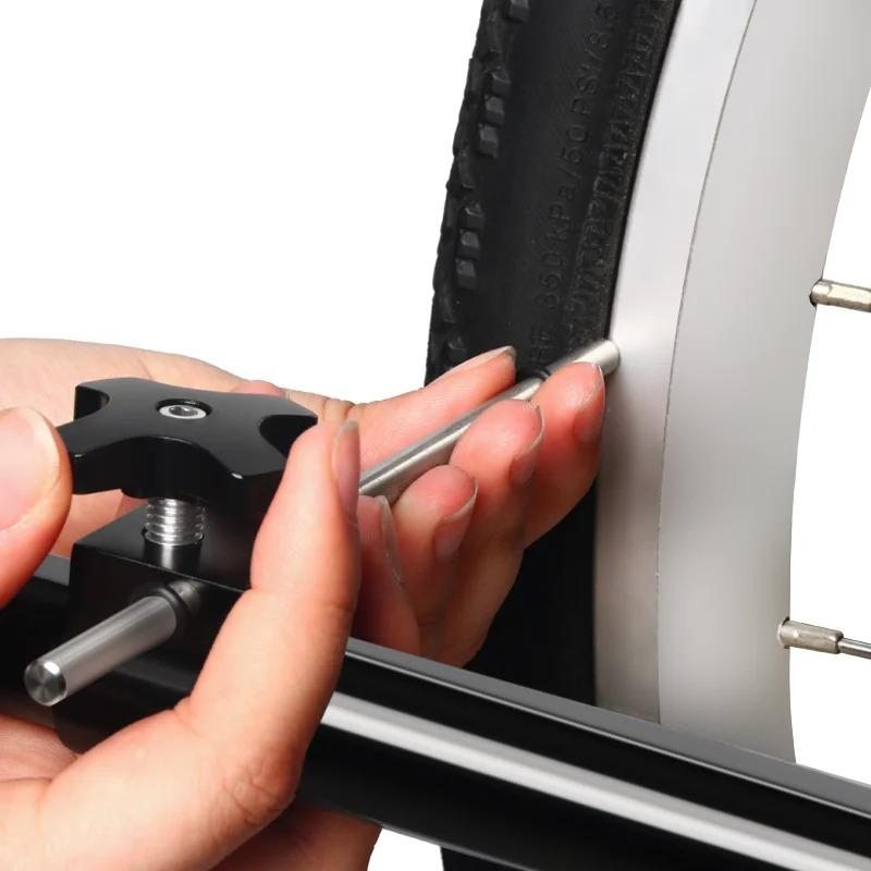 Fahrradaufhänger-Ausrichtungsmessgerät für Mountainbikes, Rennräder, Schaltwerkausrichtungsaufhänger, MTB, Fahrrad-Heckhaken, Mess- und Reparaturwerkzeuge