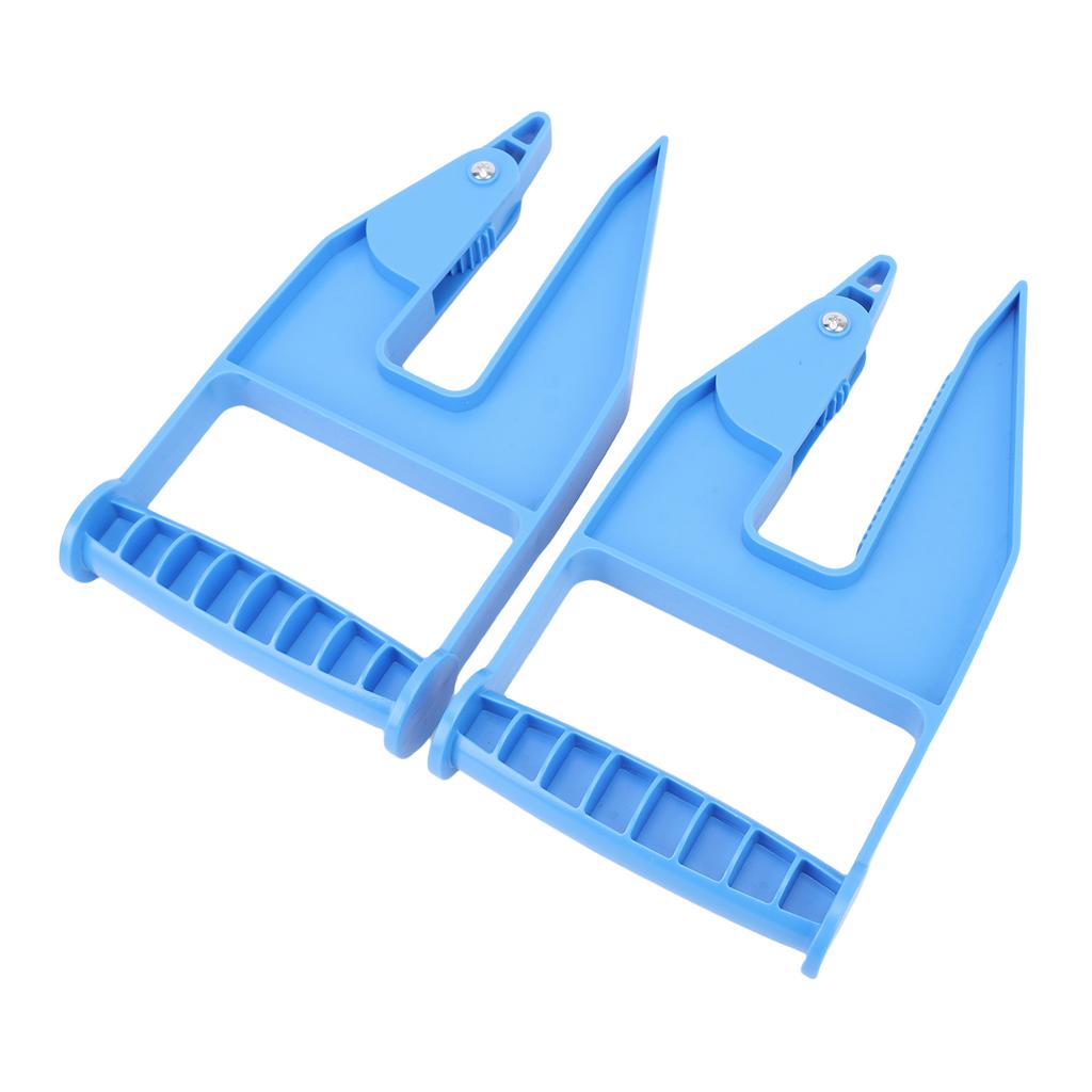 2PCS Horse Stall Mat Grippers Ergonomic Mat Handlers Mover Tool for Stable Gym Barn Trailer