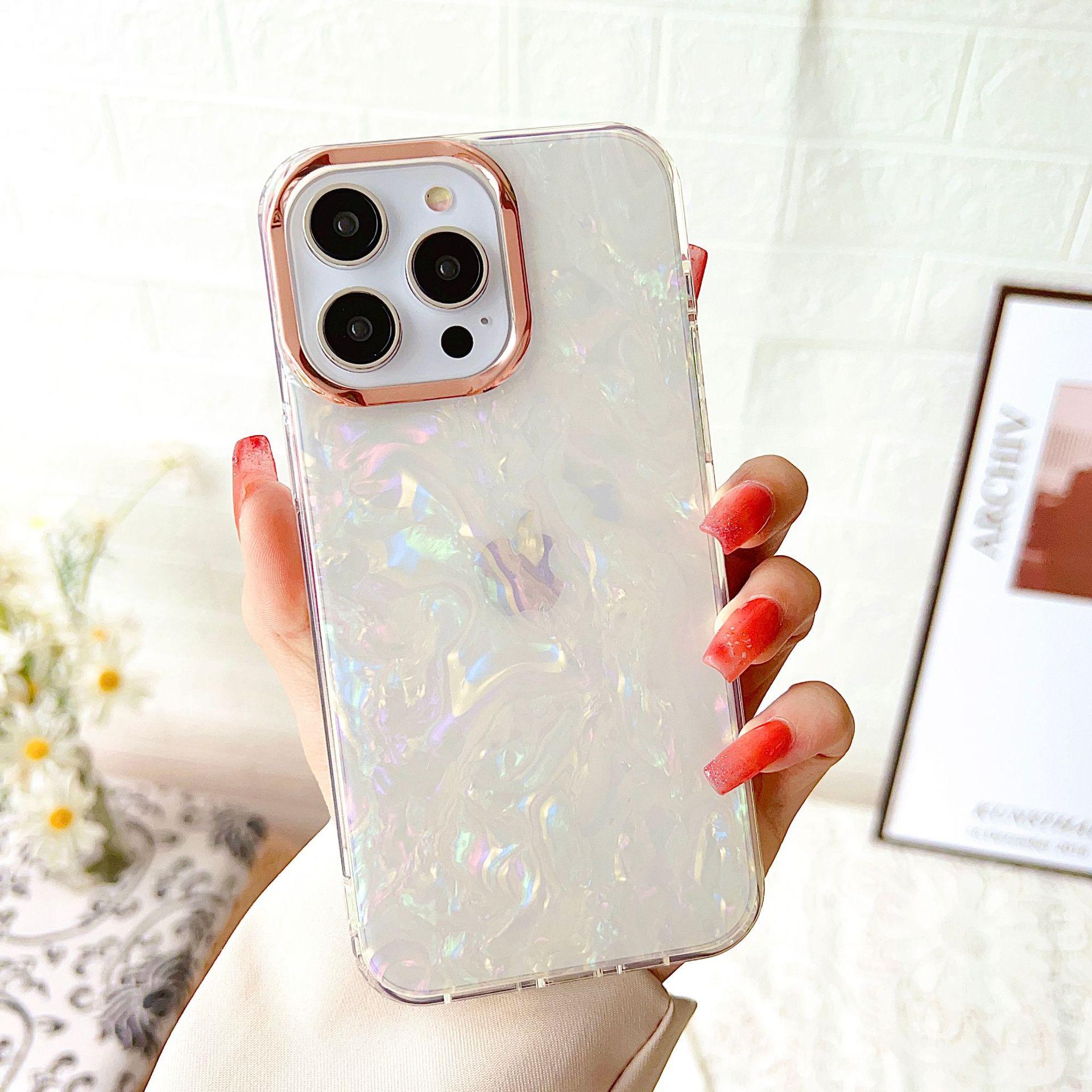 

IPhone16 Гальванизированный Блестящий Чехол с Узором, Подходит для Чехла для Телефона IPhone 15promax 14 Противоударный Полностью Закрывающий 16E iPhone11Promax