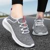Women's shoes autumn new soft-soled sports shoes comfortable and breathable mesh shoes lace-up running shoes shallow mouth wear-resistant casual shoes