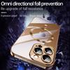 Plating Camera Lens Protector Magnetic Case For iPhone 16 17 Air 15 14 13 12 11 Pro Max Funda For Magsafe Wireless Charger Cover