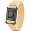 Nylon Tactical Belt with Automatic Buckle for Outdoor Work and Military Training