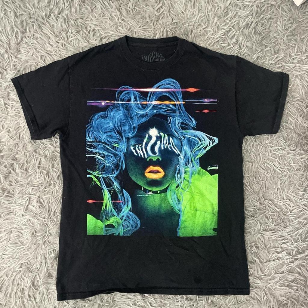 Lady Gaga Chromatica black shirt Unisex Short Sleeve NI428 FREE SHIPPING
