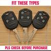 Leather Car Key Fob Case Cover Holder For FORD FOCUS FUSION EDGE EXPLORER F150