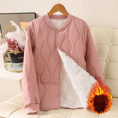 Women's Winter Liner Down Padded Jacket Plus Velvet Close-fitting Warm Padded Jacket Small Padded Jacket