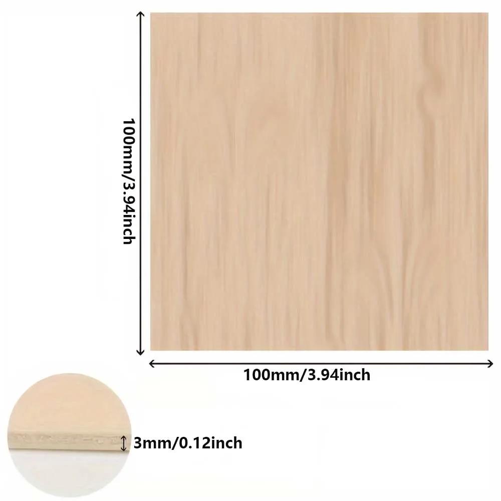 5-20Pcs Model Making Balsa Wood Sheets ,Balsa Wood Sheets Ply in Multiple Sizes & Thickness, Easy to Cut for DIY Crafts