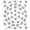 3D Nail Art Transfer Stickers 30 Sheets Flower Decals Manicure Decoration Tip