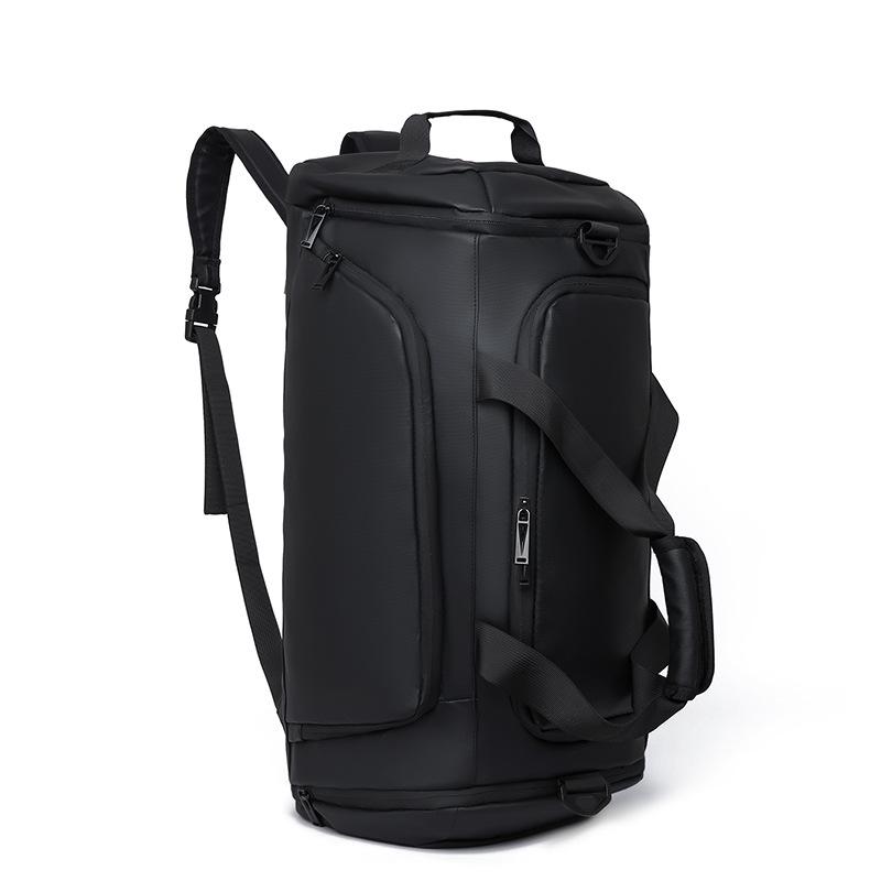 

Dry and wet separation gym bag, large-capacity travel bag, multifunctional sports and swimming backpack, hand luggage bag Black（Upgraded Version