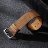 Ribbed Nylon Strap For Military Washable Fabric Replacement Watchband Nylon Watchband Accessories