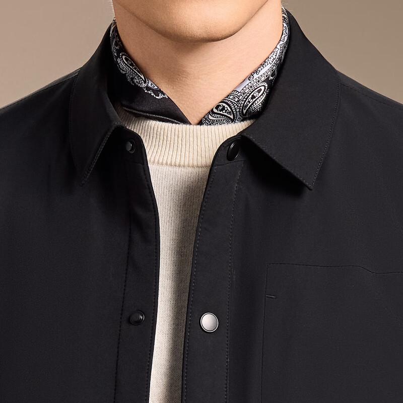 Antonio Men's Light Luxury Business Padded Wool Liner Jacket