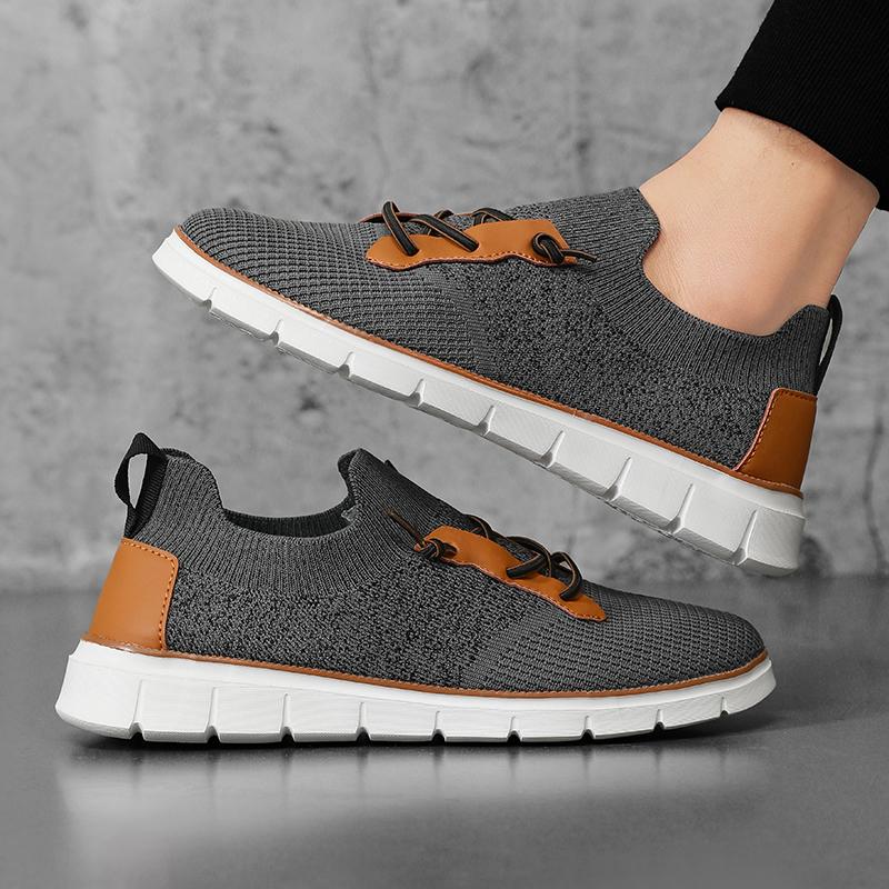 TUINANLE Herren-Mesh-Schuhe Atmungsaktive Loafer Leichte Bootsschuhe Outdoor Vulkanisierte Tauch-Sneaker