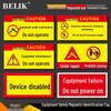 BELIK Magnetic Safety Warning Sign