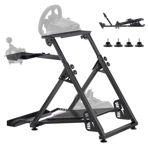 VEVOR Racing Wheel Stand, Adjustable & Foldable Simulator Stand for Logitech G923 G920 G29 G27