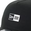 New Era 9Forty Trucker Box Logo Mesh Exclusive to Free Shipping A-Frame Cap, Black, ONSPOTZ,