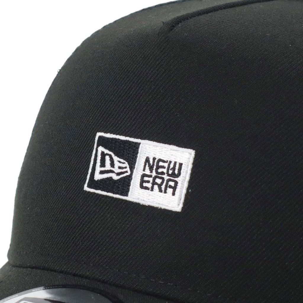 New Era 9Forty Trucker Box Logo Mesh Exclusive to Free Shipping A-Frame Cap, Black, ONSPOTZ,