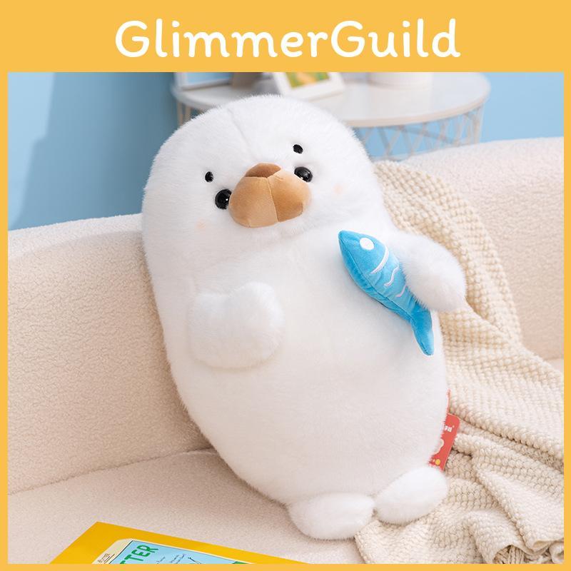 Plush Seal Toy With Pp Cotton Filling For Kids Sleep Aid And Gift