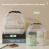 Modern Minimalist Eva Makeup Storage Case With Waterproof Design For Travel And Toiletry Essentials