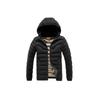 Light Cotton Coat Men's Winter Fashion Solid-colour Slim Removable Cap Thickened Hooded Comfortable and Versatile Jacket Men