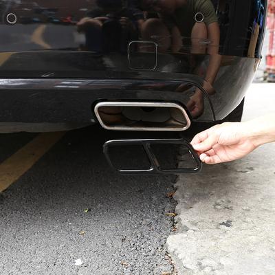 Pro Mercedes Benz S-Class W222 C217 2010-25 Nerezové Koncovky Výfuku Kryty Výfukového Potrubí Samolepky Autopříslušenství