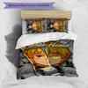 3pcs Agatsuma Zenitsu Cover Set - Personalized Name, HD Printed Bedding with 1 Cover and 2 Pillowcases - Perfect for Home Decor, Easy Care