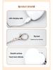 3D Touch LED Keychain Light - Cute, Creative Ornament Gift for Bedroom