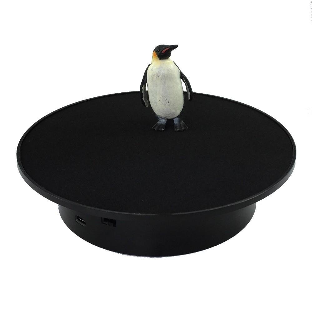 360° Rotation Electric Display Stand Motorized Jewelry Display Platform Rotating Turntable  Props