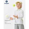 Navigare Italian Small Sailboat Kidsren's Polo Shirt 2026 Spring New Style Long-Sleeved Breathable Top for Boys