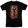 26 Lobo Pose T-shirt, officieel gelicenseerd stripboek T-shirt, zwart, unisex.