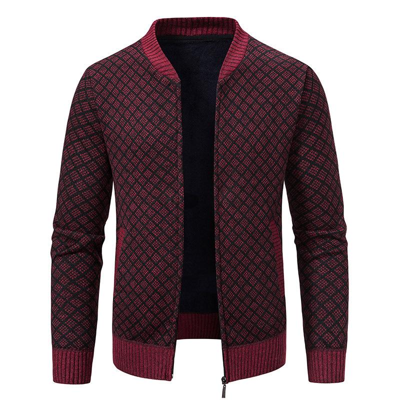 2025 New Autumn and Winter Men's Casual Jackets Versatile Cardigans Large Size Sweaters