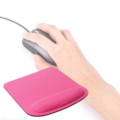 Rutschfestes einfarbiges Handgelenkauflagen-Design Quadratisches weiches Mauspad PC Gaming Mauspad