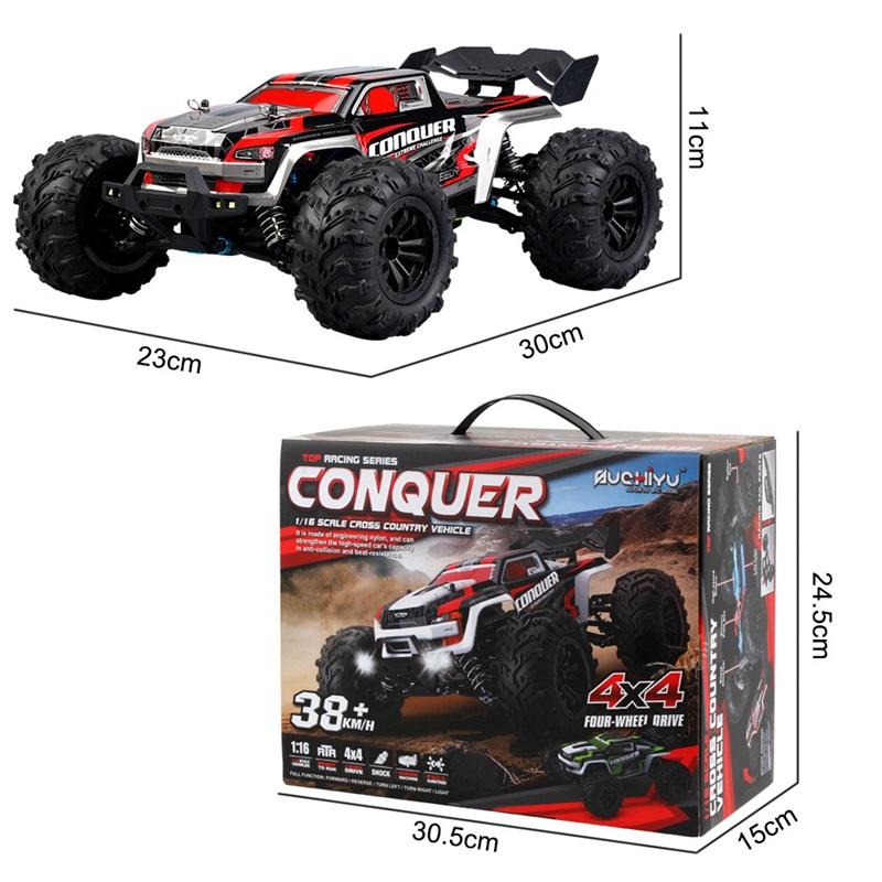 1:16 high-speed remote control vehicle off-road drift big foot climbing competition professional model RC toy car