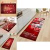 Eco-friendly Christmas Area Rug With Non-slip Effect Perfect For Any Room Decor