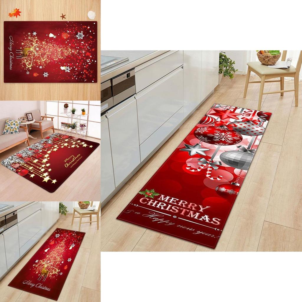 Eco-friendly Christmas Area Rug With Non-slip Effect Perfect For Any Room Decor