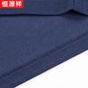 Men's Mulberry Silk Blend V-Neck Long-Sleeve T-Shirt
