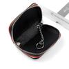 Metal Leather Car Key Ring Braided Rope Key Case Key Chain For Mitsubishi Space Star Lancer Outlander Xl Eclipse Cross Asx Colt