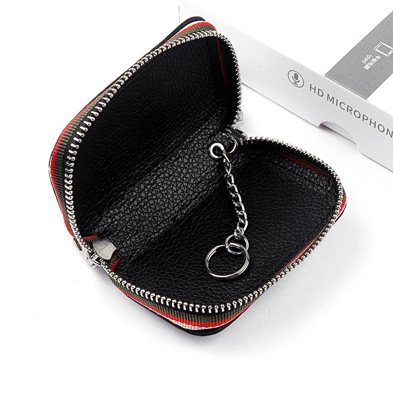 Metal Leather Car Key Ring Braided Rope Key Case Key Chain For Mitsubishi Space Star Lancer Outlander Xl Eclipse Cross Asx Colt