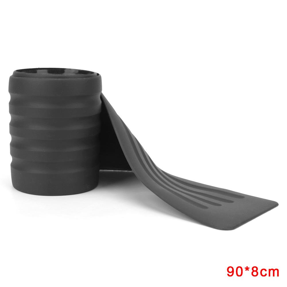 Car Styling Universal Rear Bumper Guard Auto Sill Plate Protector Rubber Cover Car Trunk Door Guard Strips Guard Trim Pad