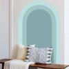 150 X 100 Cm Arch Pattern Removable PVC Sticker Simple Geometric Bohemian Decor for Bedroom