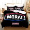 Morat Beding Set Single Twin Printed Bed Linen Set With Pilowcase Bed Soft Duvet Cover Soft Single Double Ful Quen Super King-Sized Dimensionsd