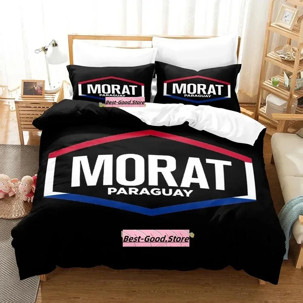 Morat Beding Set Single Twin Printed Bed Linen Set With Pilowcase Bed Soft Duvet Cover Soft Single Double Ful Quen Super King-Sized Dimensionsd