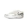 Nike EBERNON Cushioning, Wear Resistant Low top Skateboard Shoes Men's Black Gray AQ1775-100(TeamEight-)