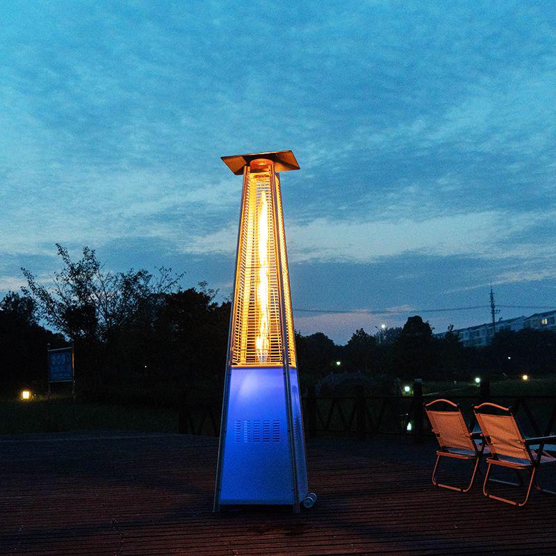 Qian You Outdoor Tower-shaped LPG Heater and Fire Pit