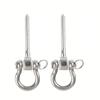 2PCS Heavy Duty Stainless Steel Swing Hook Hammock Hanging Part Punching Bag Mount Porch Patio Garden Outdoor Swing Hanger